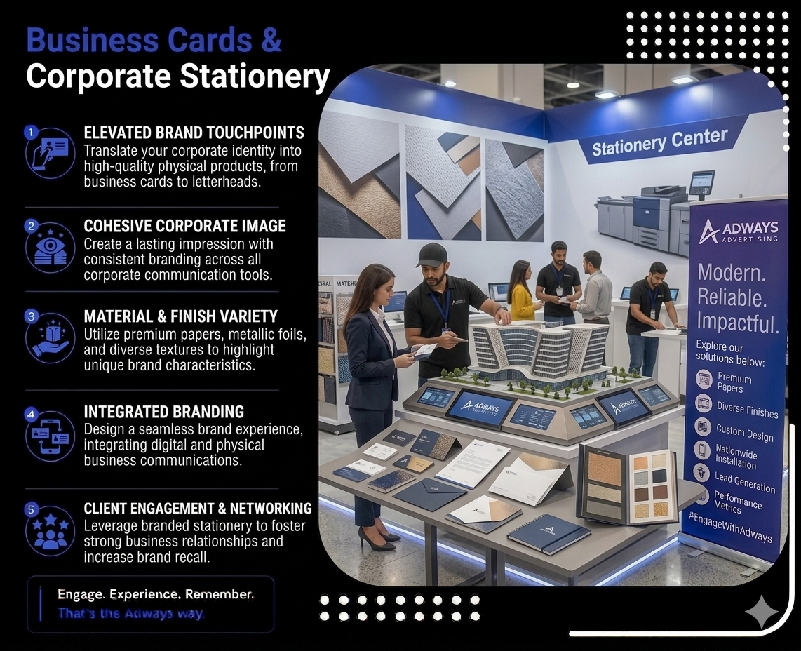 Business Cards & Corporate Stationery